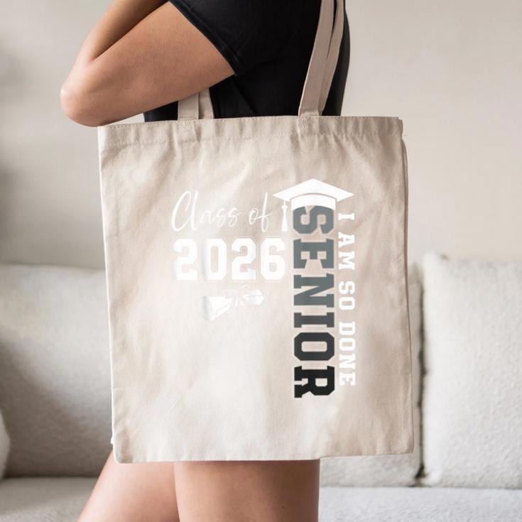 Class Of 2026 Senior 2026 Graduation Decoration Men Senior Canvas Tote Bag