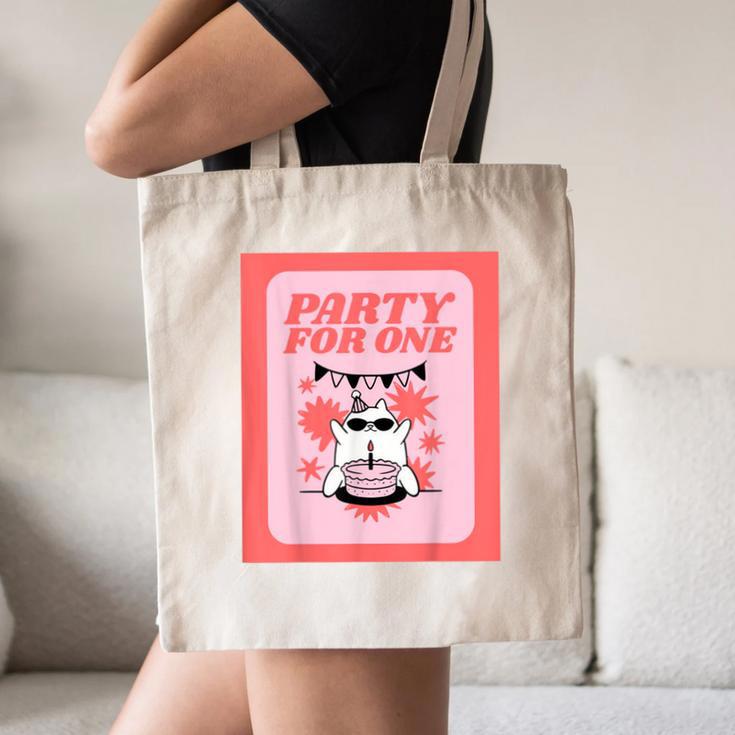 Cool Fun Cute Party Introvert Cat Character Canvas Tote Bag Cool Fun Cute Party Introvert Cat Character Canvas Tote Bag
