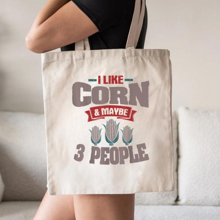 Corn Enthusiast Introvert Maize Farmer Planter Grower Canvas Tote Bag