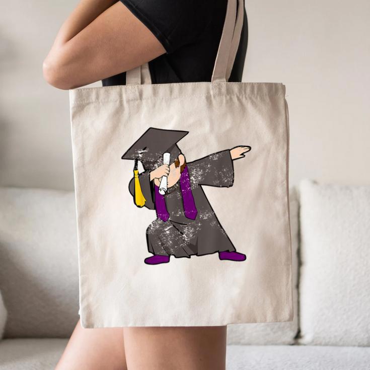 Dabbing Graduate For Graduation Men Dab CuteShirt Canvas Tote Bag