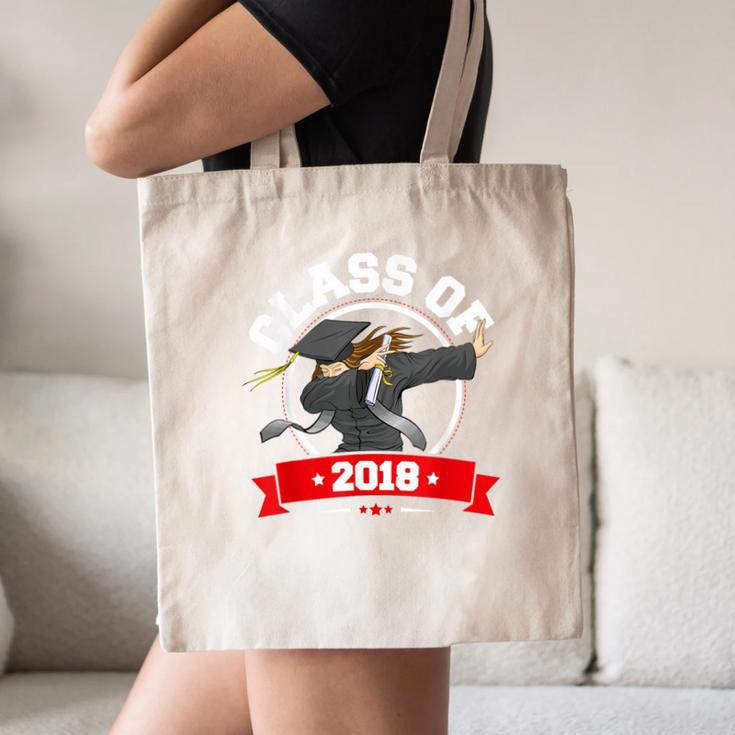 Dabbing Graduation Class Of 2018 Women Canvas Tote Bag