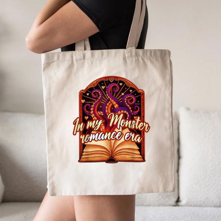 Dark Romance Smut Reader Spicy Book In My Monster Romance Canvas Tote Bag