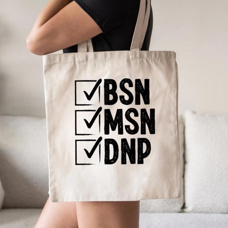 DNP Doctor MSN BSN DNP Nurse DNP Degree Graduation Canvas Tote Bag