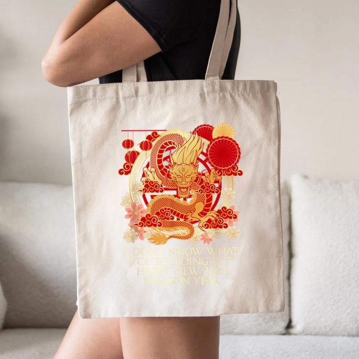 I Dont Know What Youre Doing Chinese New Year Introvert Canvas Tote Bag