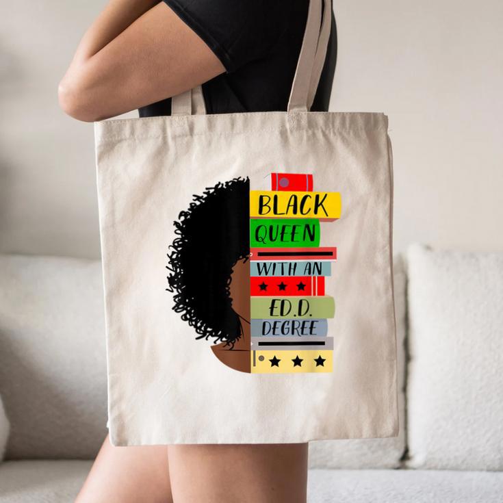 EdD Doctor Of Education Book Degree Doctorate Graduation Canvas Tote Bag