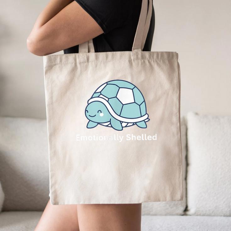 Emotionally Shelled Turtle Introvert Turtle Tee Canvas Tote Bag Emotionally Shelled Turtle Introvert Turtle Tee Canvas Tote Bag