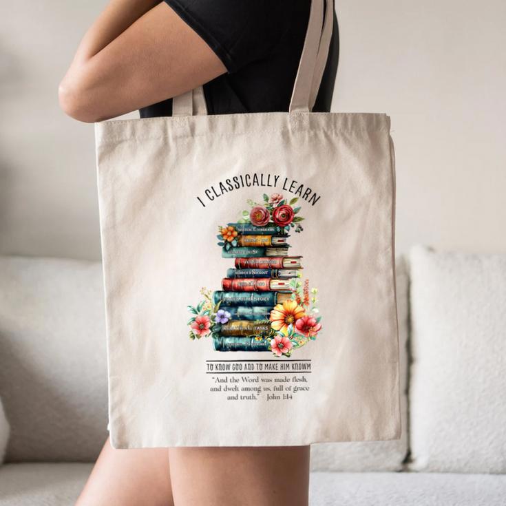 Essentials Classical Conversations CC Tutor Books Canvas Tote Bag Essentials Classical Conversations CC Tutor Books Canvas Tote Bag
