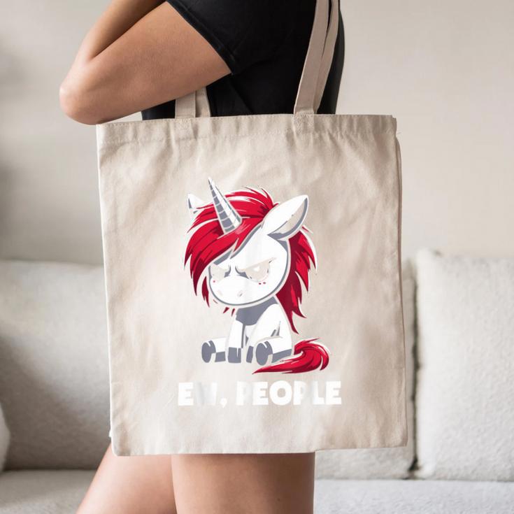 Ew People Unicorn Sarcastic Humor Introvert Canvas Tote Bag Ew People Unicorn Sarcastic Humor Introvert Canvas Tote Bag