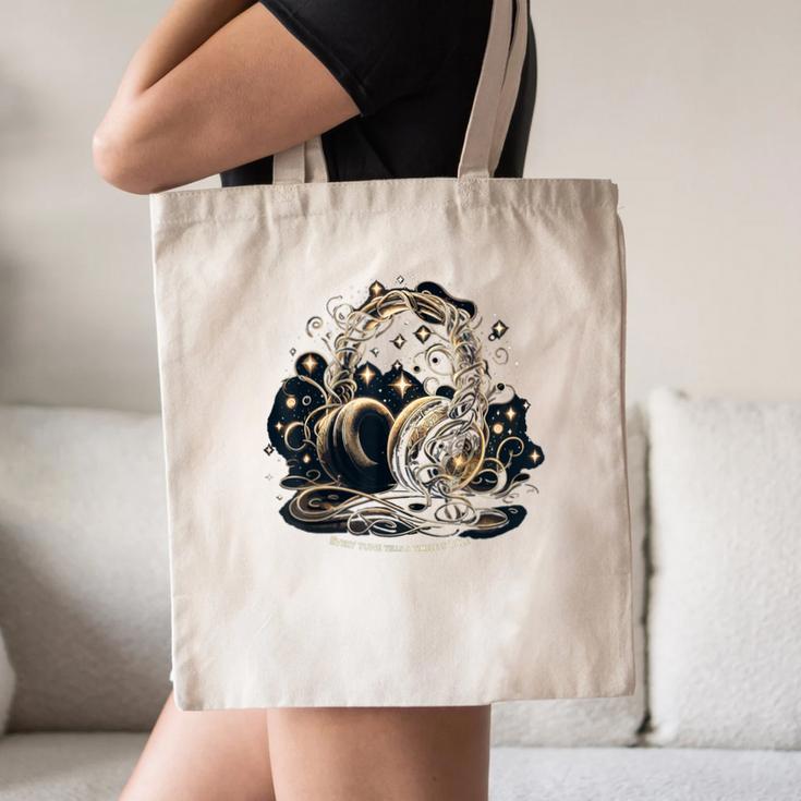 Fantasy Audiobook Voice Acting Book Lover Audiobook Canvas Tote Bag