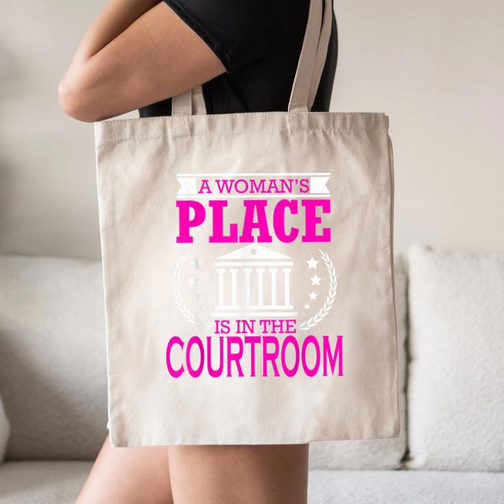 Female Lawyer Women Law Student Graduation Bar Exam Canvas Tote Bag