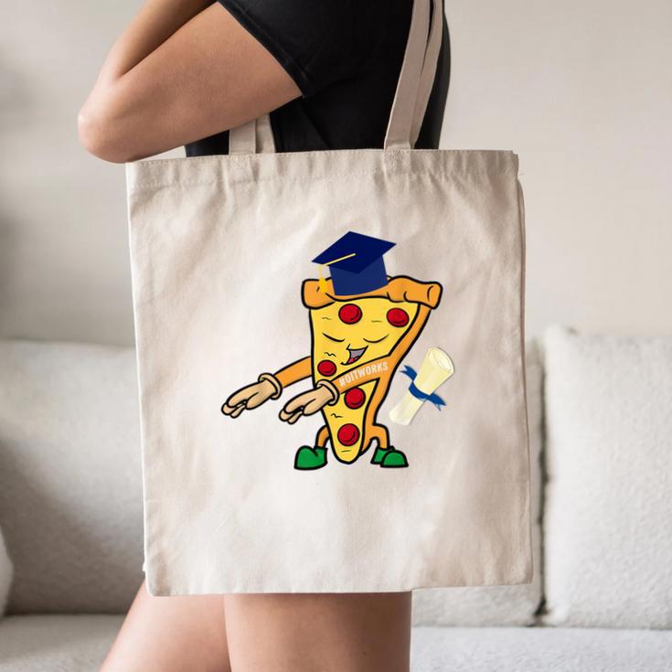 Flossing Pizza Dairy OIT For Dairy OIT Graduation Canvas Tote Bag