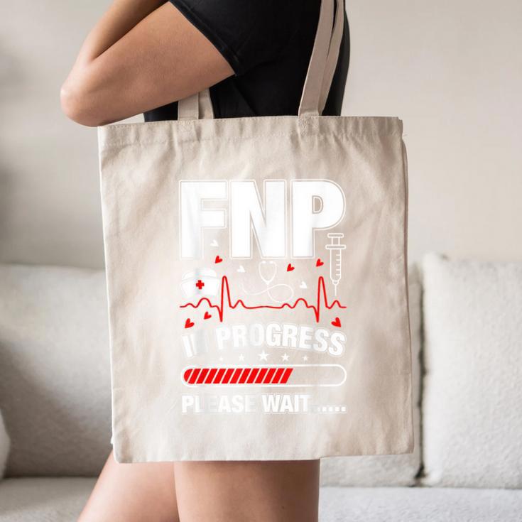 FNP In Progress Graduation Family Nurse Practitioner Canvas Tote Bag