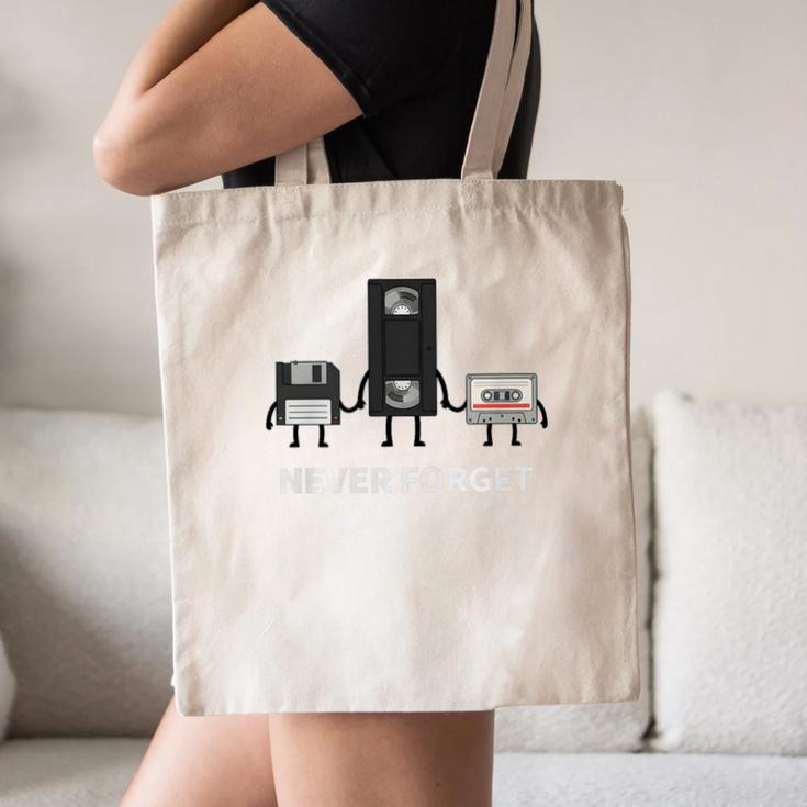Never Forget Retro Nostalgia Tapes Throwback 80s Premium Tri-Blend Canvas Tote Bag Never Forget Retro Nostalgia Tapes Throwback 80s Premium Tri-Blend Canvas Tote Bag