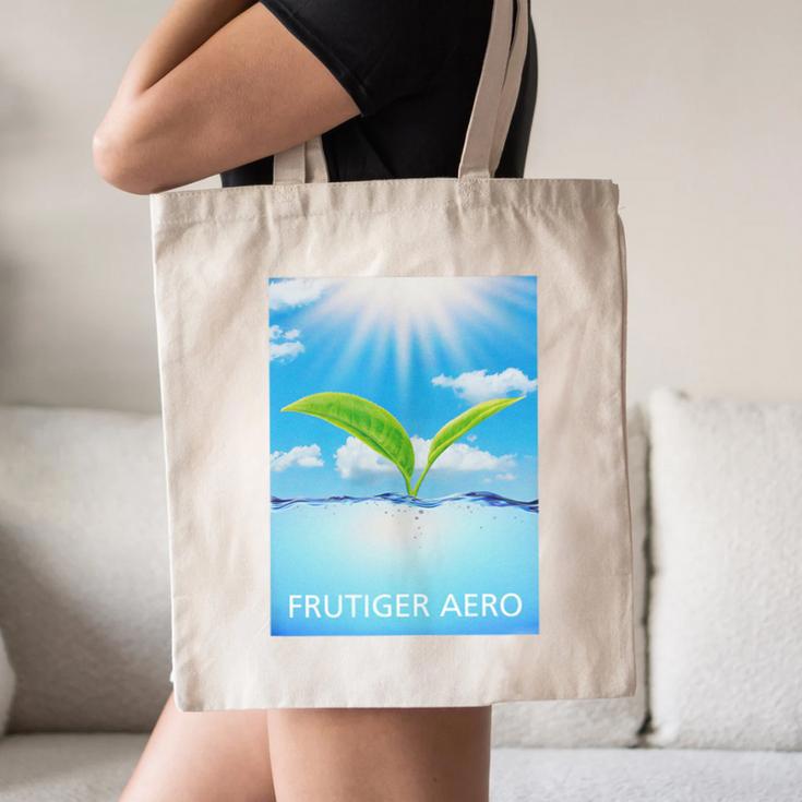 Frutiger Aero Aesthetics Canvas Tote Bag