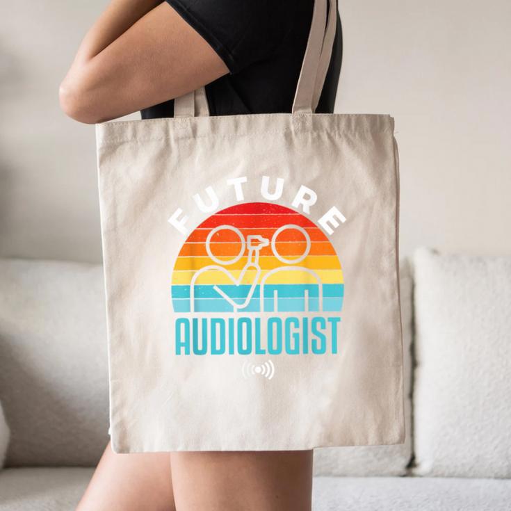 Future Audiologist Cool Audiology Student Graduation Canvas Tote Bag