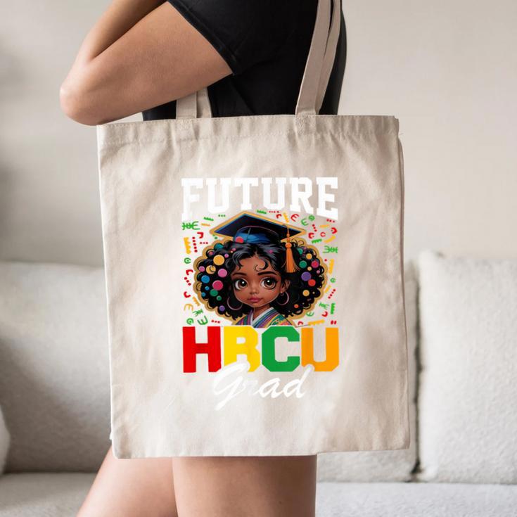 Future HBCU Grad Girl HBCU Toddler Kids Graduation Canvas Tote Bag