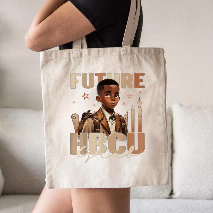 Future HBCU Grad History Boy Kids Graduation HBCU Canvas Tote Bag