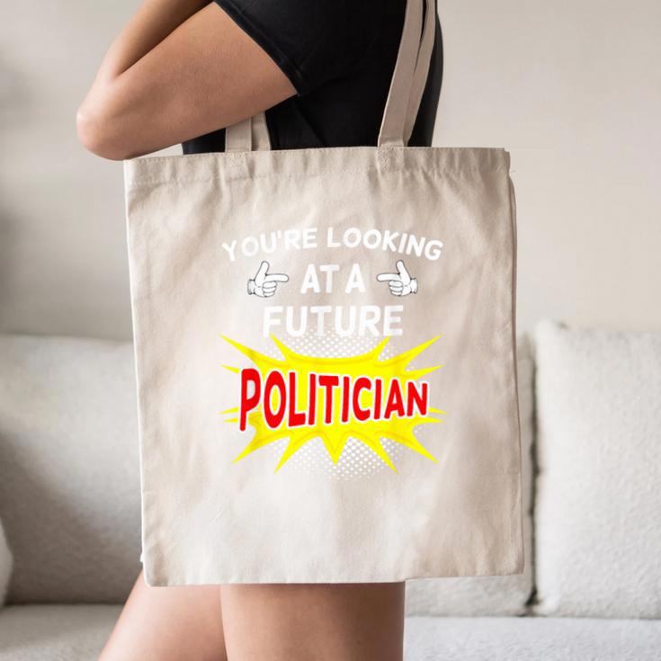 Future Politician Graduation For Kids And Graduates T-Shirt Canvas Tote Bag