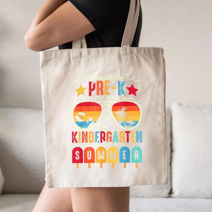 Goodbye Pre-k Graduation Kindergarten Summer Break Graduate Canvas Tote Bag