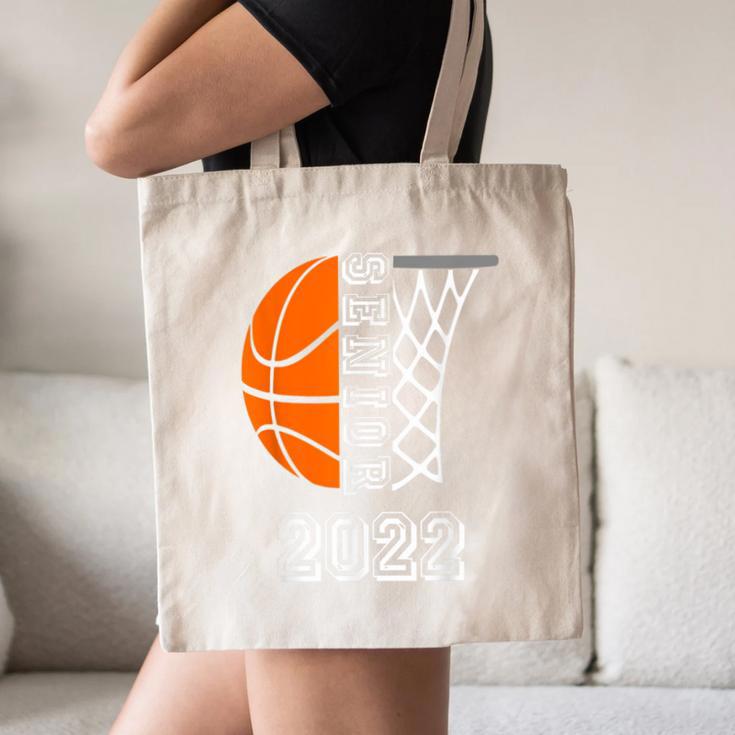 Graduate Senior Class 2022 Graduation Basketball Player Canvas Tote Bag