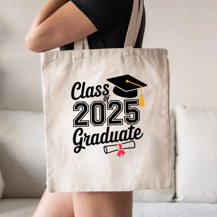 Graduation 2025 Senior 2025 Class Of 2025 Graduate Canvas Tote Bag