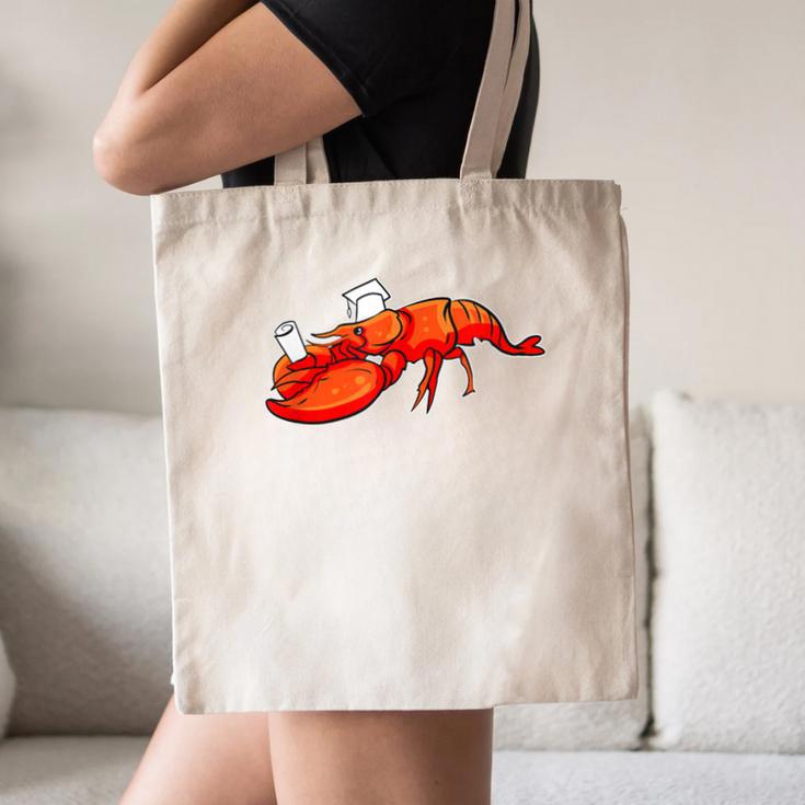 Graduation Bachelor Master Doctor PhD Study School Lobster Canvas Tote Bag