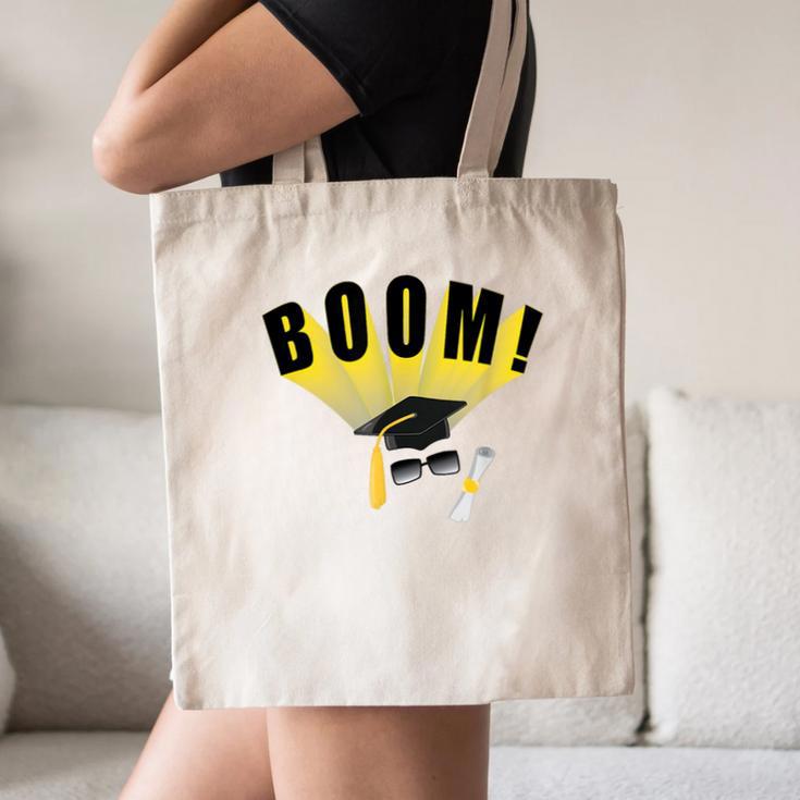 Graduation Cap And Diploma For Proud Graduation Canvas Tote Bag