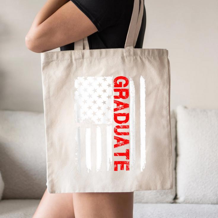Graduation High School College Flag GraduateShirt 2018 Canvas Tote Bag