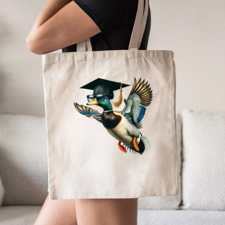 Graduation Mallard Duck Hunter Hunting Season Grad Hunting Canvas Tote Bag