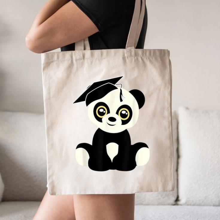 Graduation Panda Bear 2017 Graduate Graduation T-Sh Canvas Tote Bag