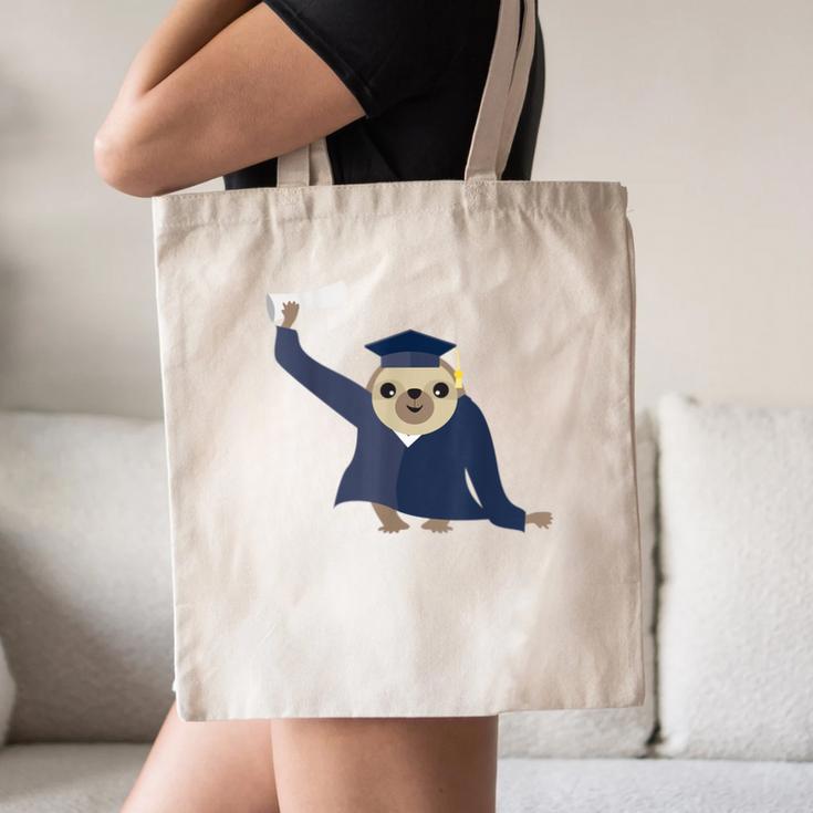 Graduation Sloth Lover T-Shirt Class Of 2019 Canvas Tote Bag