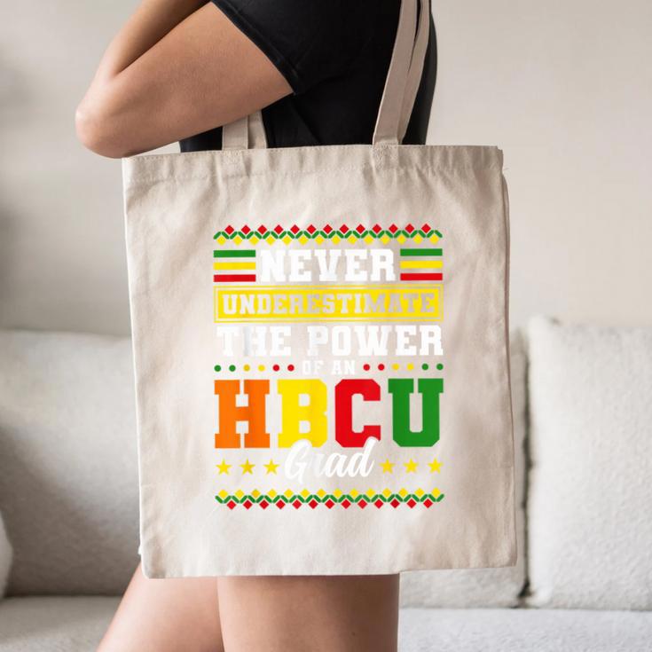 HBCU Grad Historically College Graduation Canvas Tote Bag