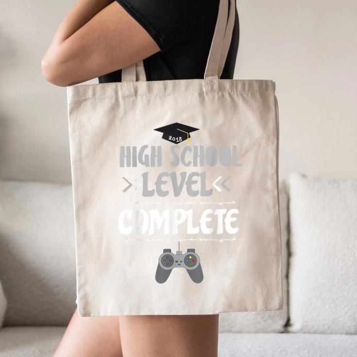 High School Graduation Shirt Video Gamer Graduation Canvas Tote Bag