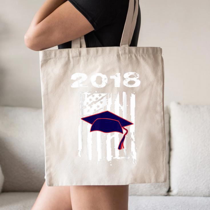 High School GraduationShirt Flag College Graduation Canvas Tote Bag