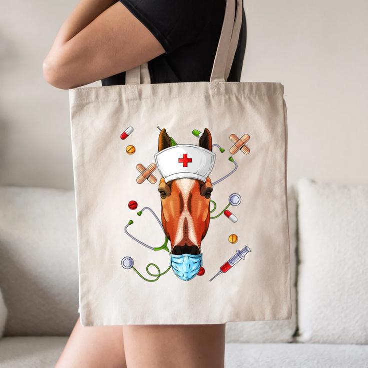 Horse Nurse RN ER Nursing School Graduation Canvas Tote Bag