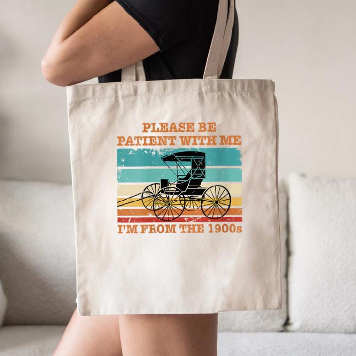 I'm From The 1900s Vintage Retirement Canvas Tote Bag