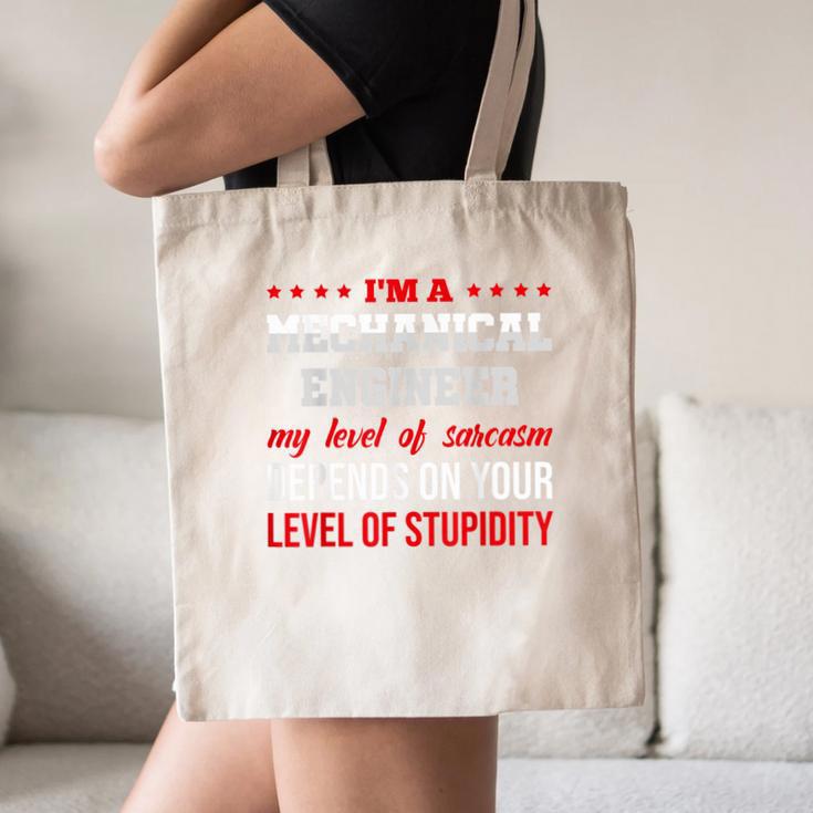 I'm A Mechanical Engineer Graduation Mechanical Engineers Canvas Tote Bag