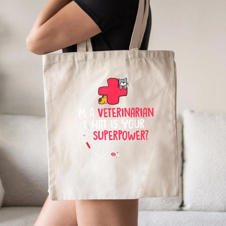 I'm A Veterinarian Vet Student Graduation Canvas Tote Bag