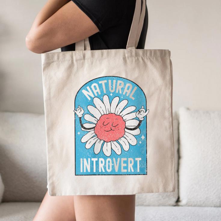 Introvert Cute Anti-Social Shy Person Inner Strength Canvas Tote Bag