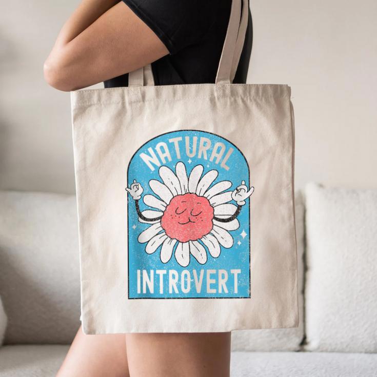 Introvert Cute Anti-Social Shy Person Inner Strength Canvas Tote Bag