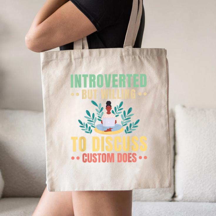 Introvert Saying Antisocial Sarcasm Introverts Canvas Tote Bag Introvert Saying Antisocial Sarcasm Introverts Canvas Tote Bag