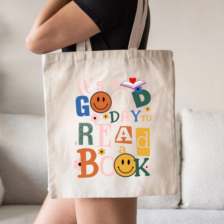 Its a Good Day To Read a Book Lovers Library Reading Women Canvas Tote Bag