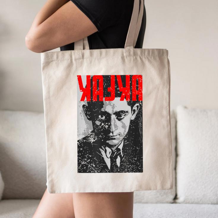 Kafka Franz Portrait Books And Literature Canvas Tote Bag