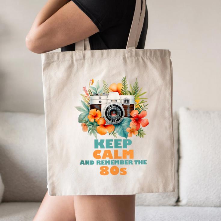 Keep Calm And Remember The 80s Retro Vintage Nostalgia Canvas Tote Bag Keep Calm And Remember The 80s Retro Vintage Nostalgia Canvas Tote Bag