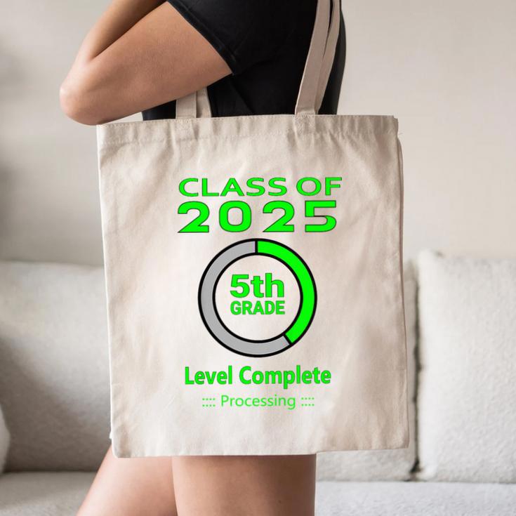 Kids Kids 5th Grade Graduation Video Game Canvas Tote Bag
