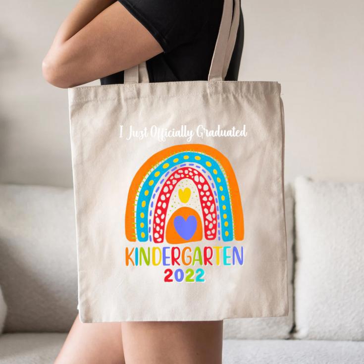 Kids I Officially Graduated Kindergarten Graduation Class Of 2022 Canvas Tote Bag