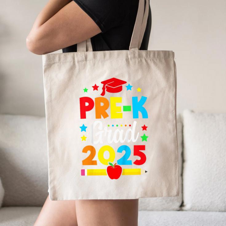 Kids Pre-K Grad 2025 Preschool Graduation 2025 Canvas Tote Bag