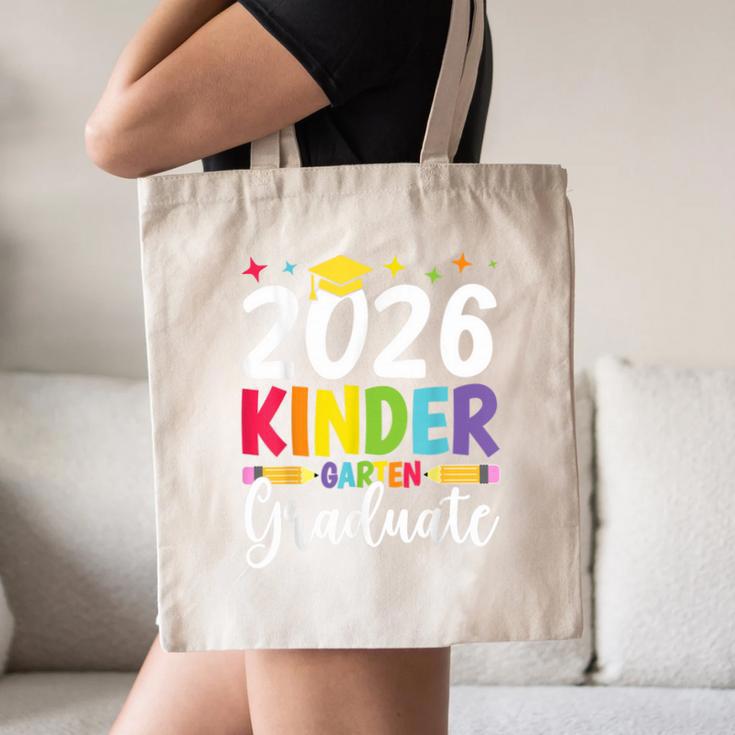 Kindergarten Graduate 2026 Preschool Graduation Kid Boy Girl Canvas Tote Bag
