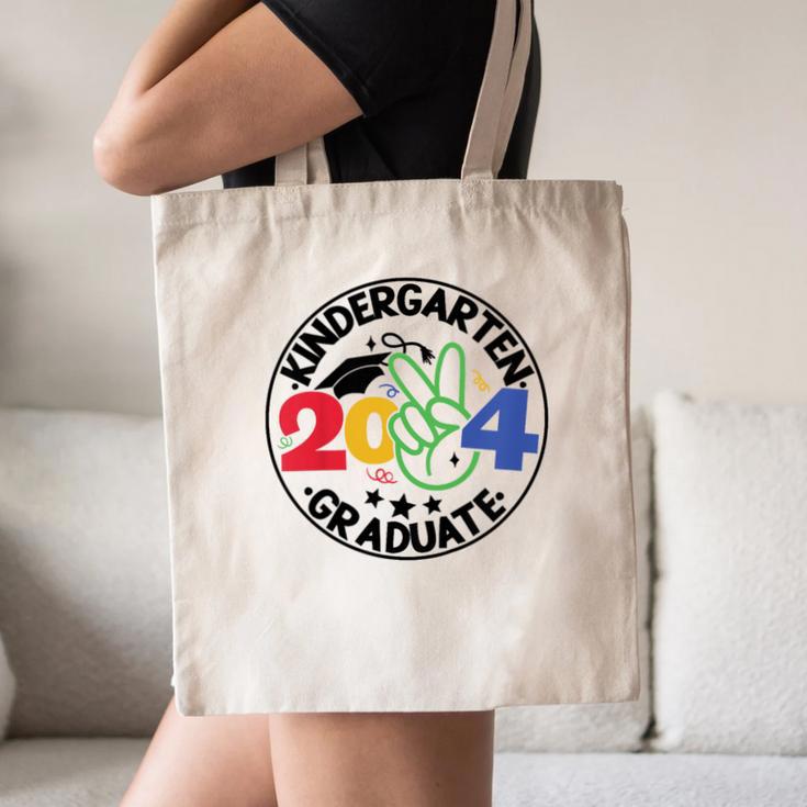 Kindergarten Graduation 2024 Graduate Last Day Of School Canvas Tote Bag