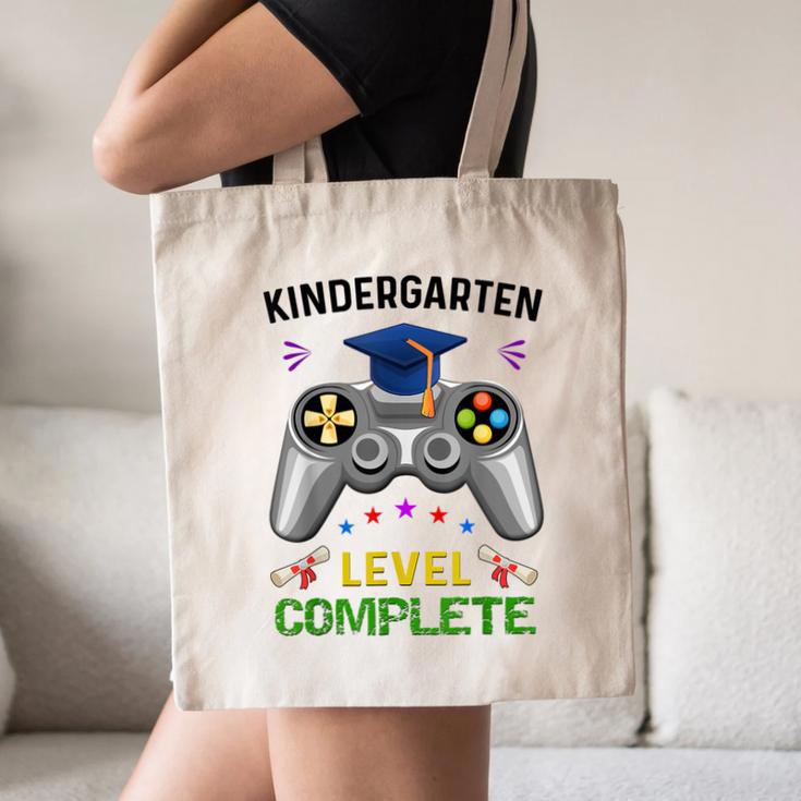 Kindergarten Level Complete Graduation Class 2023 Gamer Kids Canvas Tote Bag